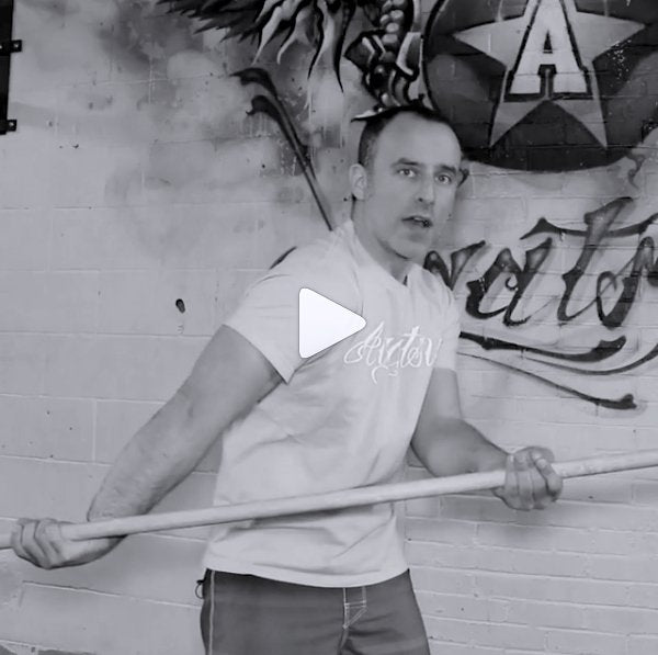 Pool Cue Stretch - Agatsu Fitness