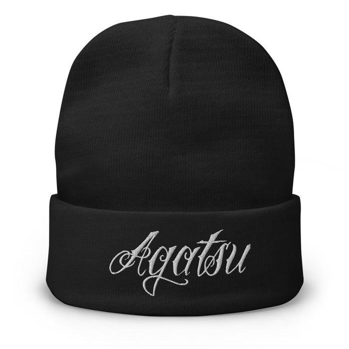 Agatsu Embroidered Beanie - Agatsu Fitness