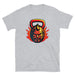 Hells Bells- Large Demon Kettlebell Short-Sleeve Unisex T-Shirt - Agatsu Fitness
