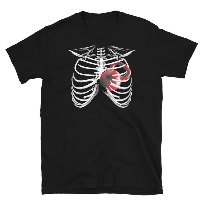 Kettlebell Heart Short-Sleeve Unisex T-Shirt - Agatsu Fitness