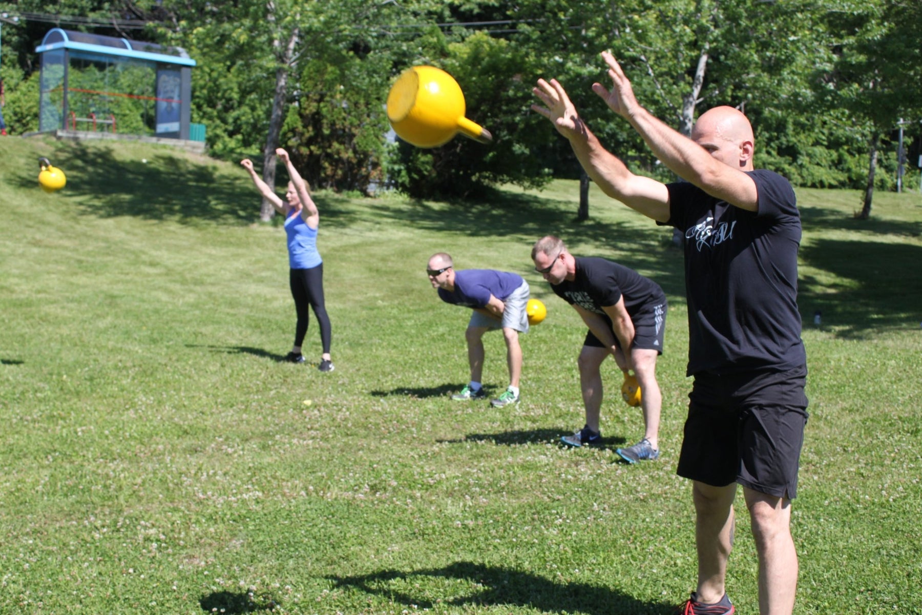 P. Diddy Kettlebell Throwing Celebrity Workout — Agatsu Fitness