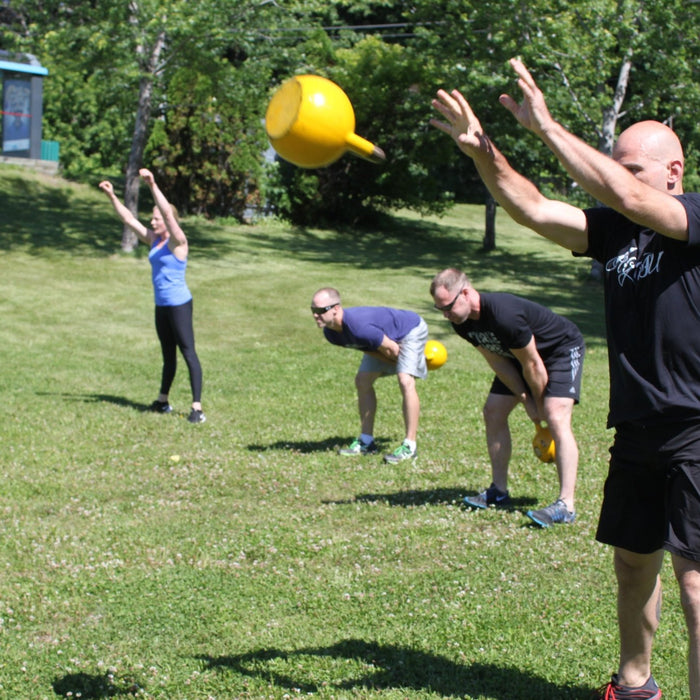 P. Diddy Kettlebell Throwing Celebrity Workout - Agatsu Fitness