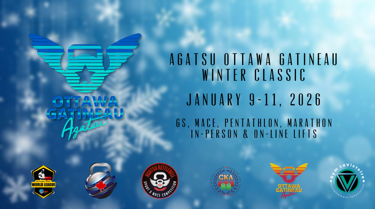 Agatsu OG Winter Classic Kettlebell Sport & Mace Competition January 9-11, 2026
