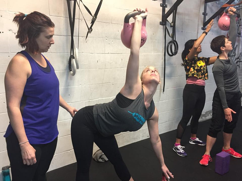 Montreal Kettlebell Certification Windmill 2