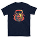 Hells Bells- Large Demon Kettlebell Short-Sleeve Unisex T-Shirt - Agatsu Fitness