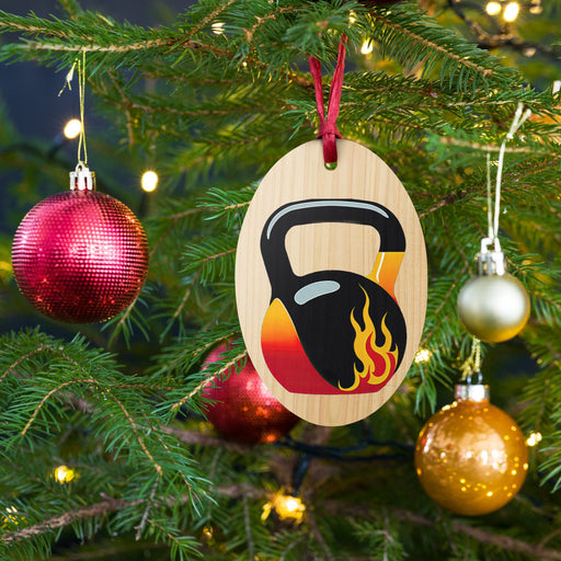 Kettlebell Wooden ornaments - Agatsu Fitness